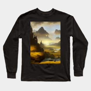 Dawn Highlands Castle Long Sleeve T-Shirt